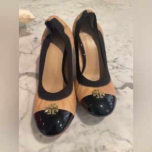 Tory Burch Jolie ballet heels like new 7.5